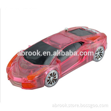 Flashing led light mini music car speaker manual